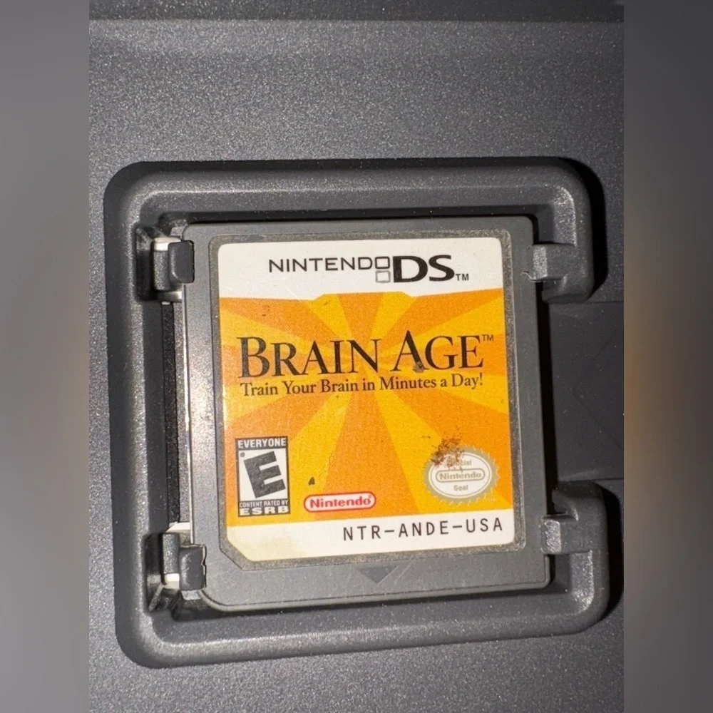 Brain Age: Train Your Brain in Minutes a Day (Nintendo DS, 2006) Complete